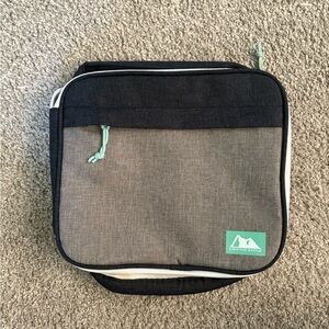 Arctic Zone Black and Gray Insulated Lunch Bag